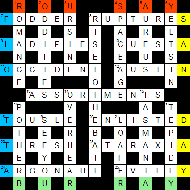 completed grid