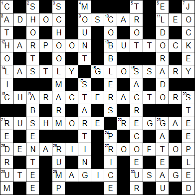 completed grid