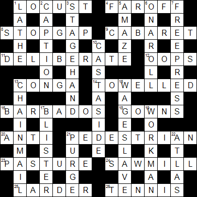 completed grid