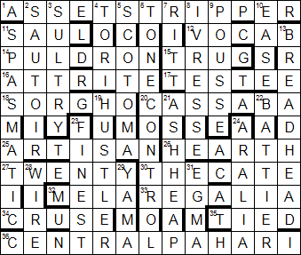 completed grid