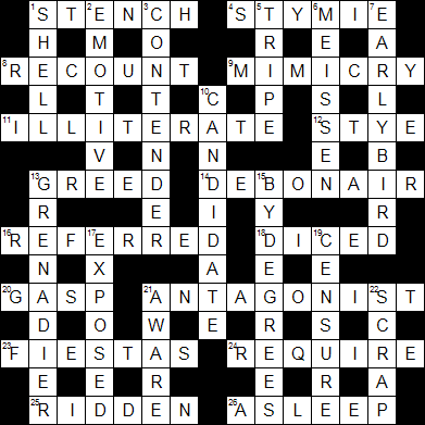 completed grid