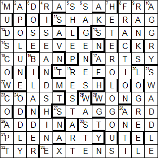 completed grid
