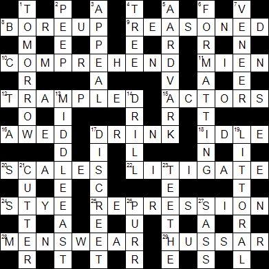 completed grid