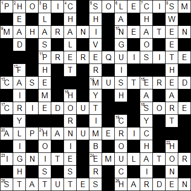 completed grid