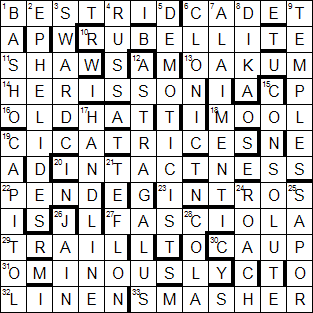 completed grid