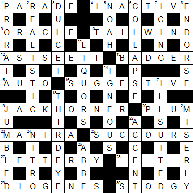 completed grid