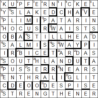 completed grid