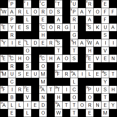 completed grid