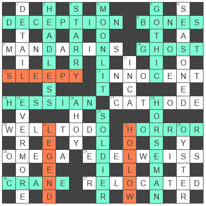 picture of the completed grid