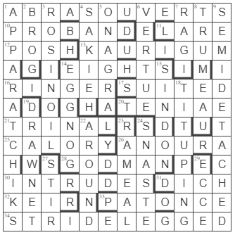 picture of the completed grid