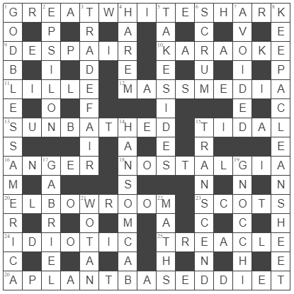 picture of the completed grid