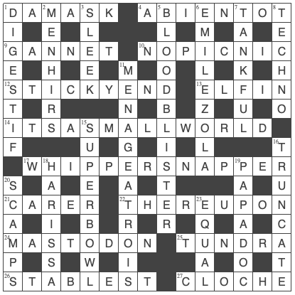 picture of the completed grid