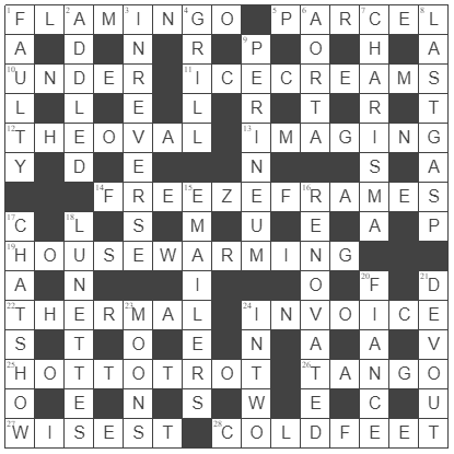 picture of the completed grid