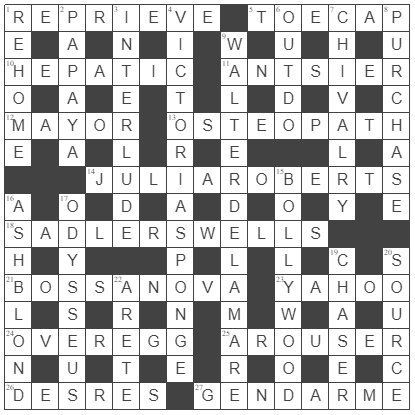 picture of the completed grid