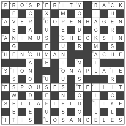 picture of the completed grid