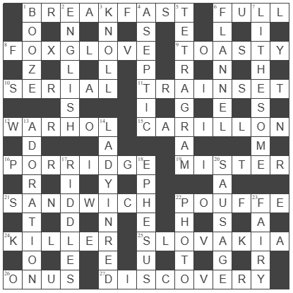 picture of the completed grid