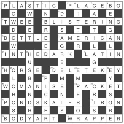 picture of the completed grid