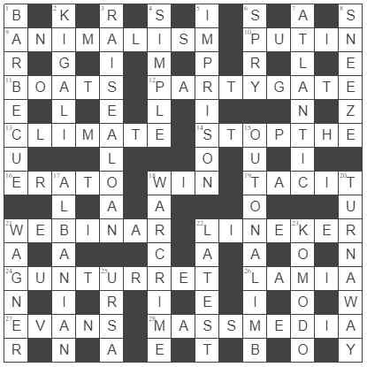 picture of the completed grid