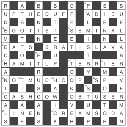 picture of the completed grid