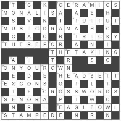 picture of the completed grid