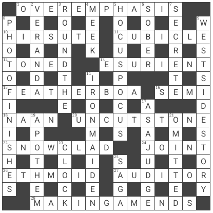 picture of the completed grid