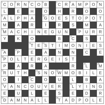 picture of the completed grid