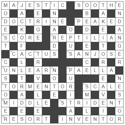 picture of the completed grid