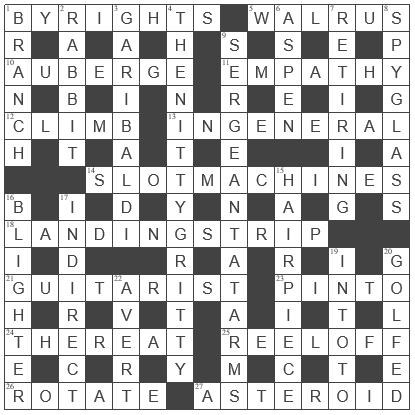 picture of the completed grid