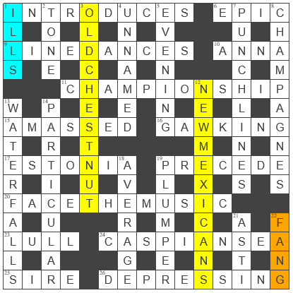 picture of the completed grid