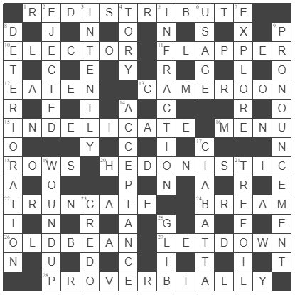 picture of the completed grid