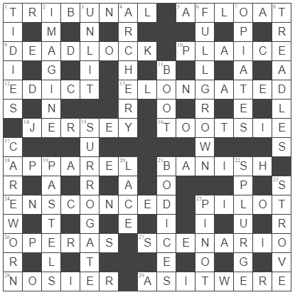 picture of the completed grid