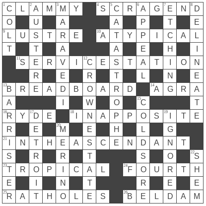  picture of the completed grid