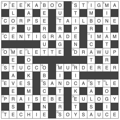 picture of the completed grid