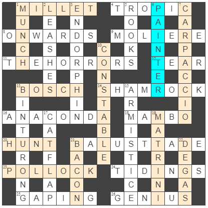 picture of the completed grid