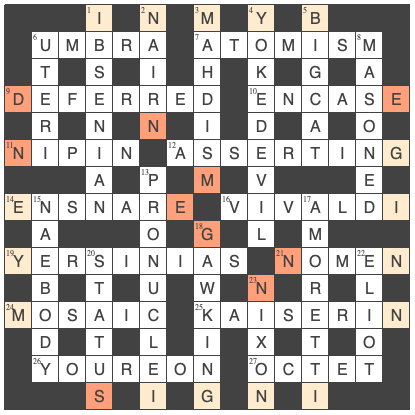 picture of the completed grid