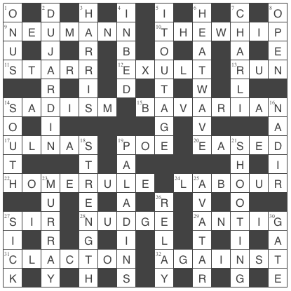 picture of the completed grid