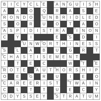  picture of the completed grid