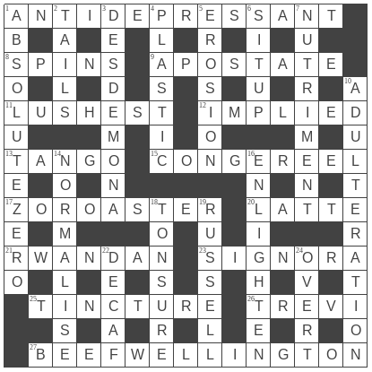 picture of the completed grid