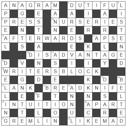 picture of the completed grid