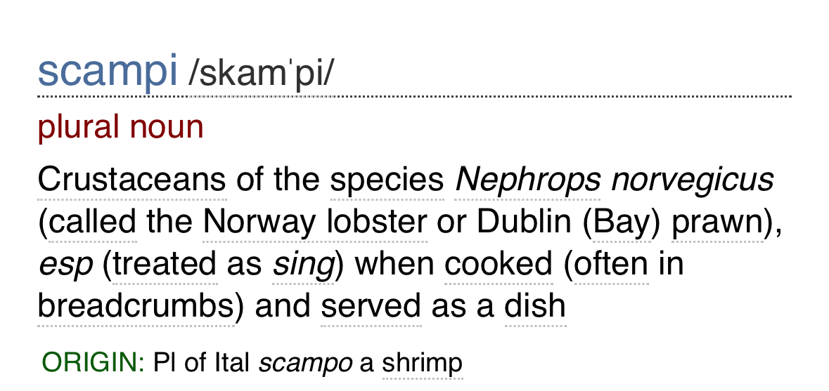 Scampi