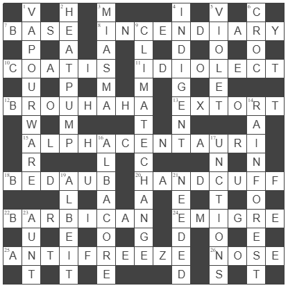 picture of the completed grid