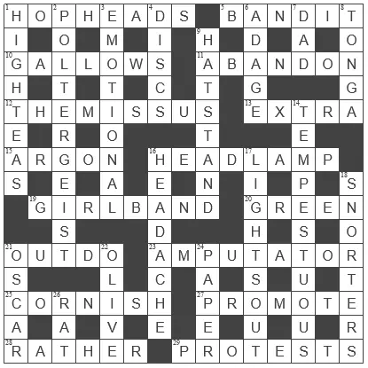 picture of the completed grid