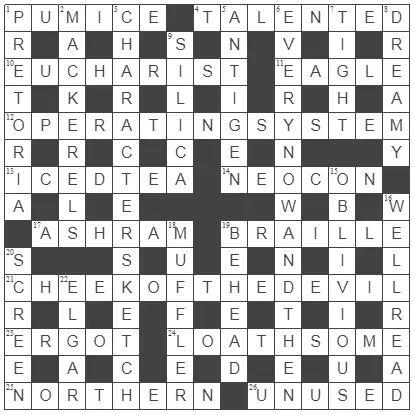  picture of the completed grid