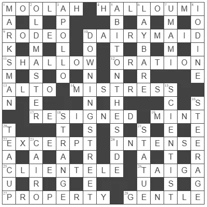 picture of the completed grid