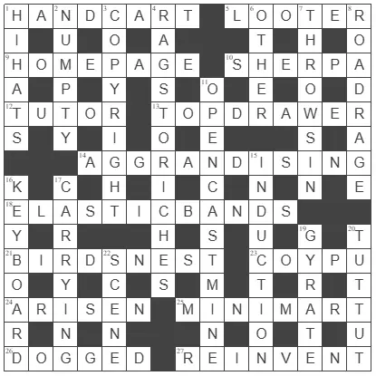 picture of the completed grid