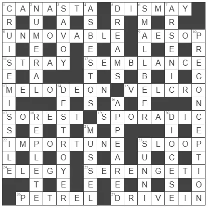 picture of the completed grid