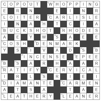 picture of the completed grid