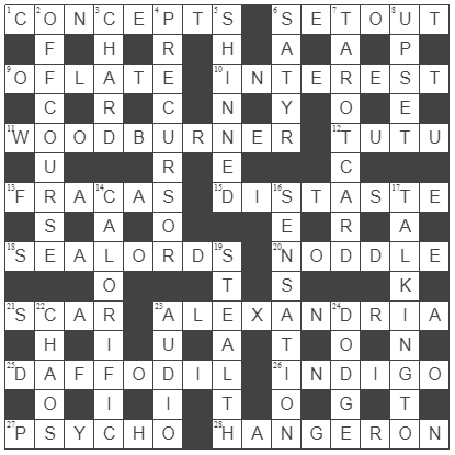 picture of the completed grid