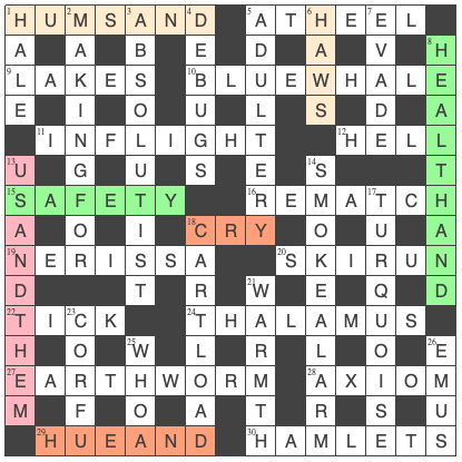 picture of the completed grid