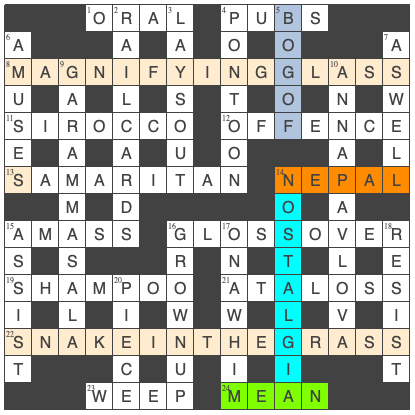 picture of the completed grid